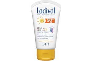 Ladival Protector Solar FPS 50+ resistente al agua para niños y piel atópica en crema - 50 ml