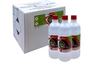 12x1 lt Bioetanolo per stufe Bio Sprint 1 litro 99,9% inodore no fumo naturale no zolfo