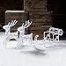 Produktbild LED Acryl Figur Rentiere mit Schlitten Lights4fun