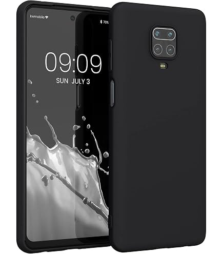 JETech Cover Opaca Per Xiaomi Redmi Note 13 4G - Custodia Protettiva Posteriore Glassata Traslucida, Sottile, Anti-Impronte, Blu Ghiaccio - 2
