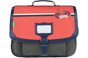 Cartable 38 cm Tann's Les Fantaisies Anatole Orange/Kaki