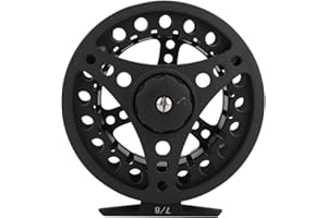 RITOEASYSPORTS Kołowrotek muchowy 3/4 5/6 7/8 Całkowicie uszczelniony, całkowicie metalowy kołowrotek muchowy