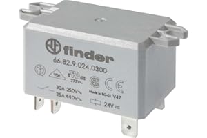 Finder Serie 66 - trasmettitore di potenza Faston 2 contatto aperto, 230 VAC