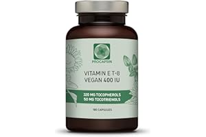 Kala Health Vitamin E 450 IU 400mg Tocopherol + Tocotrienol Vitamin E Vegan - Alpha Tocopherol + All 4 Tocotrienols – Alpha Tocotrienol + Beta Tocotrienol + Delta Tocotrienol and Gamma Tocotrienol