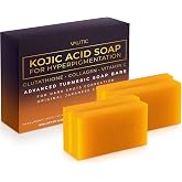 VALITIC - Kojic Acid Soap for Hyperpigmentation - with Glutathione, Collagen and Vitamin C - Natural Soap Bars