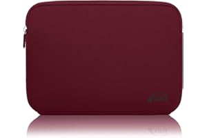 AIPIE Funda Portátil 14 13,3 13 Pulgadas Netbooks Caso Anti-rasguños Antigolpes Funda per Laptop Compatible MacBook, Acer, ASUS, DELL, HP, Lenovo Ordenadores Maletín de Bolsa Rojo