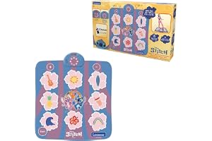 Lexibook, Disney Stitch Elektronisk Stitch-balsmatta, Bluetooth och Lysande med 6 spellägen, rosa, DM10DLXB
