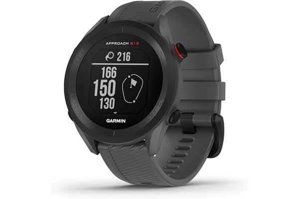 Garmin Approach S12, Grise - Édition 2022 - Montre GPS de Golf