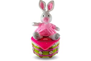 TIERNOS MOMENTOS Tarta De Pañales Para Niña Mi Corral Con Conejita