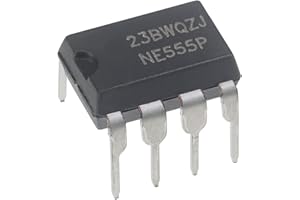 ALLECIN NE555 NE555P Timer NE555N Chip Dip-8 8-Pin(Pack of 50pcs)