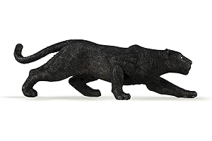 Papo - Figurka zwierzęcia – czarna pantera, zwinny drapieżnik sawanny, zabawka dla dzieci od 3 lat – odkrywanie dzikiej przyrody