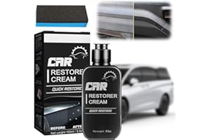 TOERJII 2024 New Renovateur Plastique, Renovateur Plastique Voiture Extérieur, Efface Rayure Plastique pour Voitures, Motos Entretien Exterieur/Interieur du Plastique 100ml (1 Pcs)