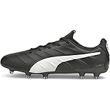 PUMA Herr King Platinum 21 Fg/Ag Fotbollssko, Noir Blanc, 39 EU