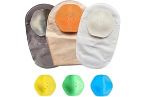 Stoma Safe | Stoma Protector | Stoma Shield | Ostomy Protector | Protective Hernia | Ostomy Bag (White)