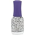 ORLY Holy Holo Nail Polish Topper (18ml), Silver Holographic Confetti Nail Varnish
