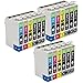 Produktbild 18 Packung GREENBOX Kompatibel Druckerpatronen Tintenpatronen Ersatz Kompatibel EPSON 16XL Kompatibel mit Epson Workforce WF-2010 WF-2500 WF-2510 WF-2520 WF-2530 WF-2540 WF-2630 WF-2650 WF-2660