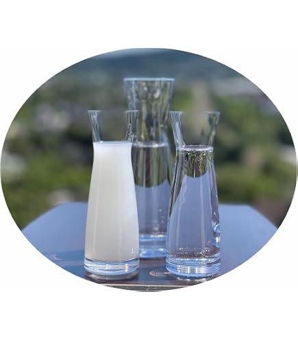 Topkapi Set Raki/Ouzo Bodrum 3 Pezzi – 2 Bicchieri In Cristallo E Caraffa, Vetro Trasparente, Lavabile In Lavastoviglie