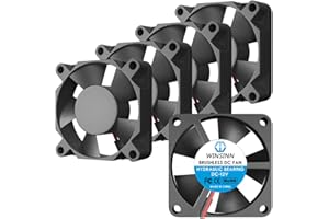 WINSINN Ventilador de 35 mm, 12 V, rodamiento hidráulico sin escobillas 3510, 35 x 10 mm, alta velocidad (paquete de 5 unidades)