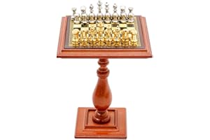 Odoria 1/12 Scale Dolls House Miniature Magnetic Chess Set Dollhouse Accessories