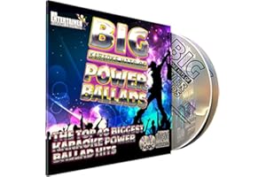 MR ENTERTAINER'S KARAOKE COLLECTION Mr Entertainer Big Karaoke Hits of Power Ballads - Double CD+G (CDG) Pack. 40 Top Songs