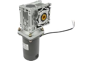 Växellådsmotor 12 V DC snigelväxellådsmotor 1 800 varv/min växelmotor med självlåsfunktion och omverteringsfunktion för dörra