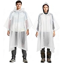 Regenponcho Für Kinder 8-13 Jahre – Wasserdicht, Leicht & Wiederverwendbar Für Outdoor-Abenteuer