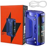 For Geekvape Aegis Legend 5 Mod 200 W Box Vape (Twilight Blue) 1.08" Ultra Display AS Chip 4.0 0.01s Dual Fire 18650 Batterie
