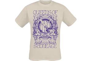 Queens Of The Stone Age Sacrilege Männer T-Shirt Sand Band-Merch, Bands
