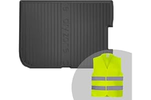 FROGUM DryZone Tapis de Coffre Pratique pour Citroën C4 Picasso I 2006-2013 | Bord Haut | Matériau TPE Durable | Robuste et résistant