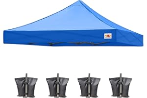 ABCCANOPY Ersatz-Baldachin für Pop-Up-Zelt (10 x 10, Königsblau)