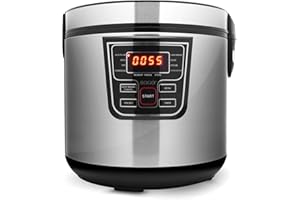 Pentola elettrica multifunzione programmabile, capacità 5 litri in acciaio inossidabile di Sogo