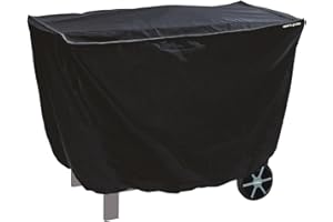 Cook'in Garden – Housse de protection pour Barbecue - Toutes marques – Déperlante - Imperméable – Dimensions L80*l50*H65 cm – Rectangulaire -Noir
