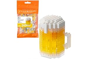 KAWADA nanoblock NBC245 Beer Toy, Multi-Colour
