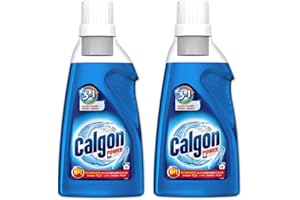 2 x Calgon Gel 3-1 zmiękczacz wody 750 ml z substancjami przeciwbrudzącymi się, zapobiegającymi powstawaniu nieprzyjemnych zapachów