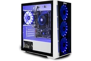 NitroPC - PC Gaming Avancé Bronze (AMD Ryzen 5 4650G 6/12 4.2GHz, RX Vega 7, RAM 16GB, M.2 1TB, Windows 11, WiFi) Ordinateur de Bureau, PC Gamer