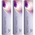 Illumina Colour 9/60 Light Blonde / Violet Natural Pack of 3