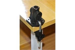Hyllhållare Konsolklämma Dum Fast Skrivbordslampa Clip Beslag Skruvkamera Flash Holder Fit För Mic Stand Skrivbordslampa Förstoringsglasvinkelfäste Hyllfästen