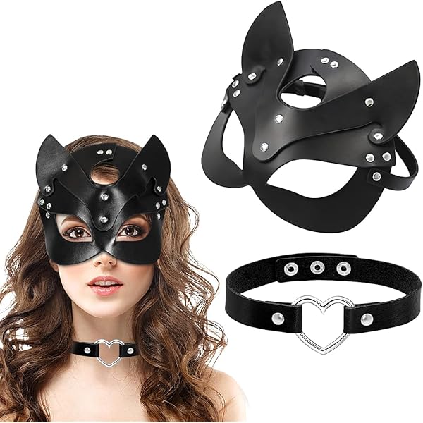 Masque Catwoman De Mascarade En Dentelle Pour Femme, Masques