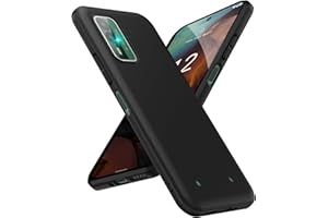 SineOrdo Nokia XR21 etui, etui na telefon komórkowy do Nokia XR21 etui ochronne cienkie etui silikonowe TPU odporne na upadki miękkie etui matowe - czarne