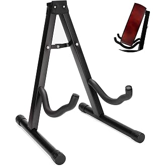 JUAREZ JRGS100 Heavy-Duty Metal Folding Guitar Stand | ...