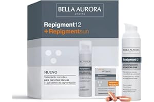 Bella Aurora Crema Repigmentante 75 ml + REGALO 30 Cápsulas Solares | Repigment12 + RepigmentSUN GRATIS | Producto Cosmético para Manchas Blancas Vitíligo | Para la Piel, Rostro y Cuerpo