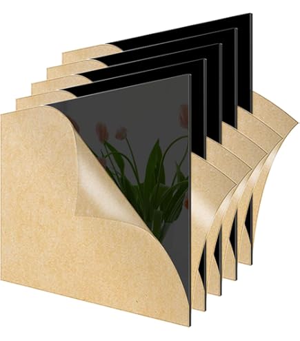 5 Fogli Acrilico Nero 2mm - Pannelli In Plexiglass Per Fai Da Te, Cornici, Decorazioni E Artigianato - Foto 10