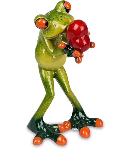 Tinoaly 8 Stuks Mini Hars Kikkerfiguren – Schattig, Groen, Voor Tuin En Tafeldecoratie (8 Stijlen)