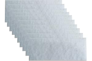 LONDAFISH Cotone del filtro dell'acquario Cotone del filtro, spugna del filtro dell'acquario per la scatola del filtro dell'acquario (10 pezzi)