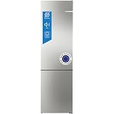 Bosch, Refrigerator Combi, Series 4, 60 cm, Total NoFrost, Inox, KGN39VIEB | Constant freshness throughout the space and Vita