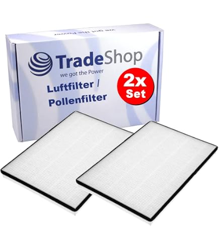 KWL Filtre à Air Helios KWL EC 270/370 ECO/PRO/W - Filtre Pollen F7 Compact 60x432x25mm