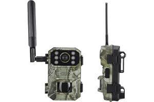 Trail Camera, 4K 14MP Jaktkamera med Solcellsladdningspanel, Nattseende, IP66 Vattentät, 120° Vidvinkel, för övervakni