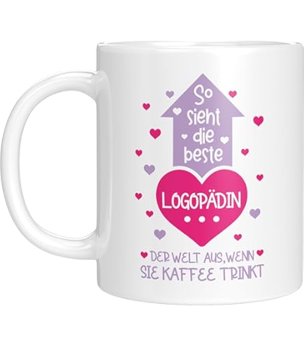 Tasse - So Sieht Die Beste Logopädin Der Welt Aus, Wenn Sie