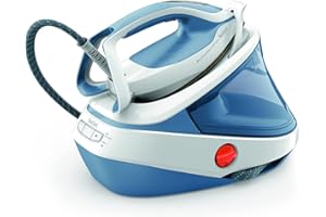 Tefal Pro Express Ultimate II, GV9710, High Pressure Steam Generator Iron, 2700W, 580g/min Steam Boost, 155 g/min cont. steam output, 7.6 Bar Pressure, GV9710 Pro Express Ultimate II, Blue & White