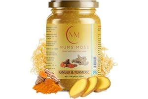 Mums Moss Sea Moss Gel 550 g, (Ginger & Turmeric)